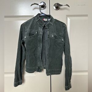 Levi’s corduroy greenish gray jacket